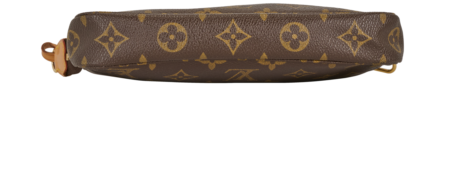 Pochette Accessoires, &pound;550, Handbags, Brown, Canvas, Top view